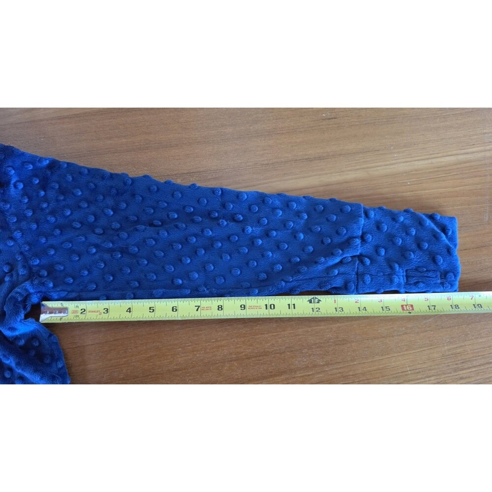Limeapple Girls Hooded Blue Zipper Jacket Size 14 - Picture 9 of 10
